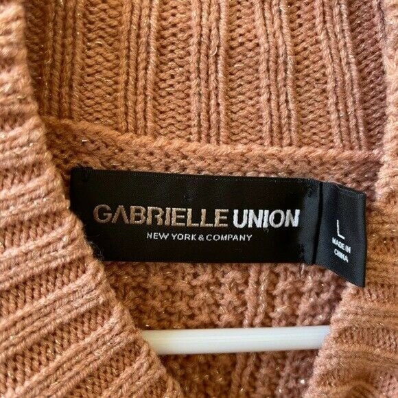 Gabrielle Union Women's Sweater Size L - Picture 3 of 3